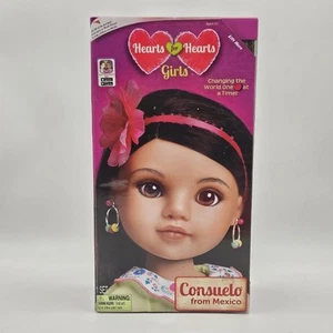 NEU Hearts for Hearts Mädchen Puppe Consuelo aus Mexiko Herzen 4 Herzen 2017 Neu in Verpackung - Bild 1 von 11