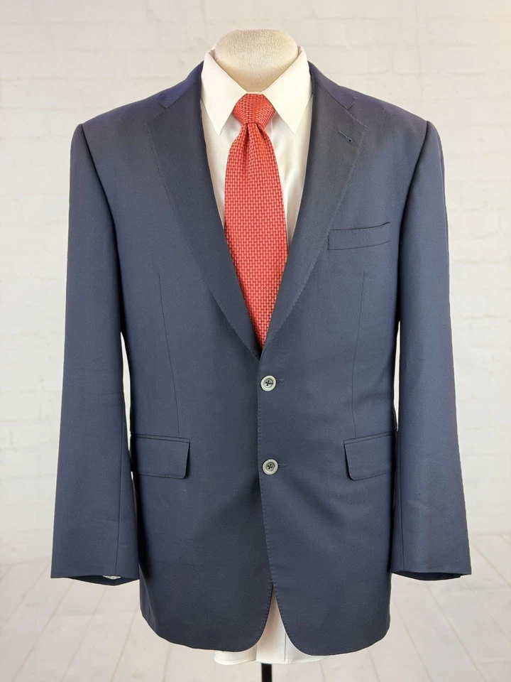 Blazer de lana Burberry EE. UU. para hombre azul marino cachemir Super 150s 40R $3,895 Foto 1 de 4