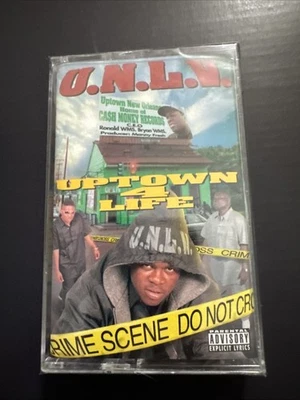 U.N.L.V.- Uptown 4 Life Cassette *SEALED* NOLA RAP TAPE Cash Money 1996 Tec 9 - Image 1 of 2