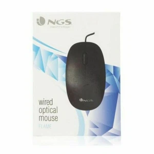 Ratón Óptico NGS NGS-MOUSE-0906 Negro 1000 dpi - Imagen 1 de 4