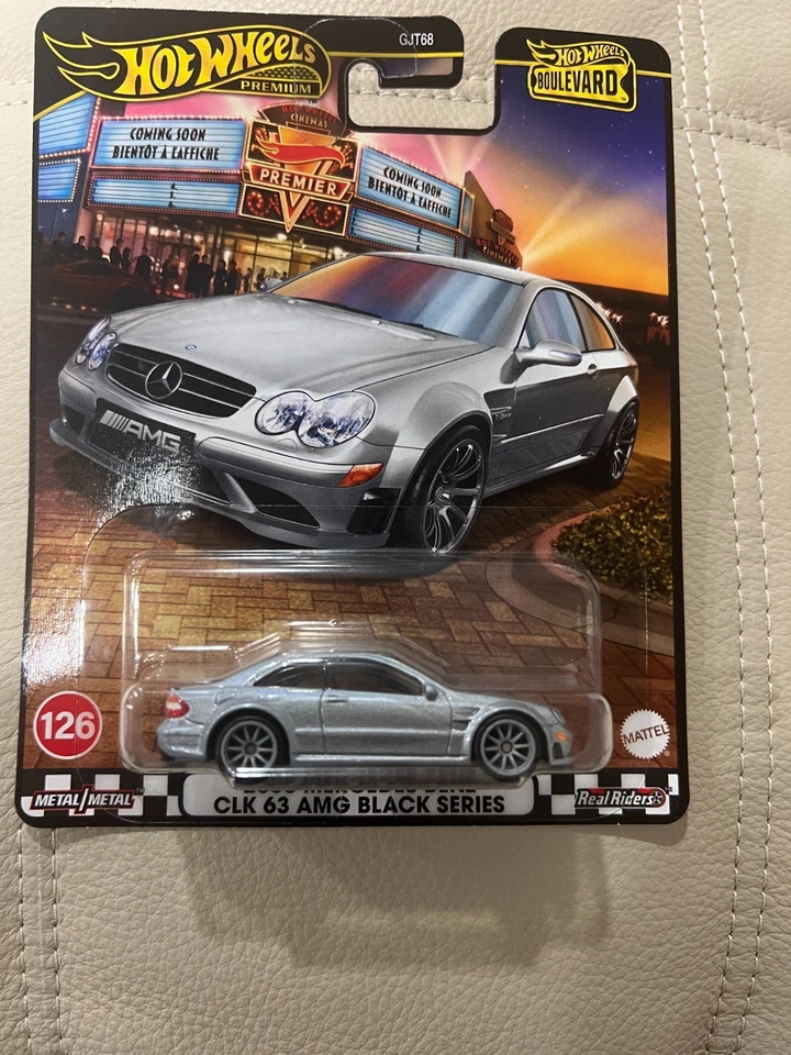 HOT WHEELS 2025 BOULEVARD NO.126 MERCEDES-BENZ CLK 63 AMG NEW IN PACKAGE - Image 1 of 1