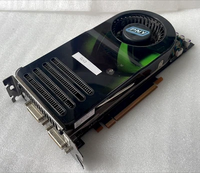 PNY Nvidia GeForce 8800GTS 640MB GDDR3 DVI x2 Video PCIE Grafikkarte - Bild 1 von 4