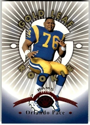 1997 Leaf #180 Orlando Pace - Image 1 of 2