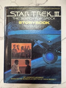 Star Trek III: The Search for Spock Storybook Hardcover Book by Weinberg 1984 - Picture 1 of 10