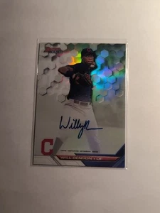 2016 Bowman's Best On Card Auto Refractor Will Benson #B16-WB Autograph Reds - Picture 1 of 2