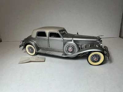 Franklin Mint 1933 Duesenberg SJ Twenty Grand 1:24 Diecast (falta 1 mango) Foto 1 de 4