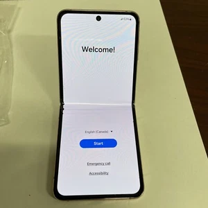 samsung galaxy z flip 4 128gb unlocked Bad Display, Won’t Close - Afbeelding 1 van 6