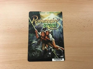 Blockbuster Movie Backer Card Mini Poster Art (5.5" x 8") - Romancing the Stone - Picture 1 of 2