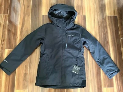Chaqueta de esquí impermeable 3 en 1 Eddie Bauer Powder Search negra para mujer S $359 Foto 1 de 4