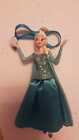 Frozen ELSA Snowflake Queen Princess Ornament DISNEY STORE SKETCHBOOK (chipped)