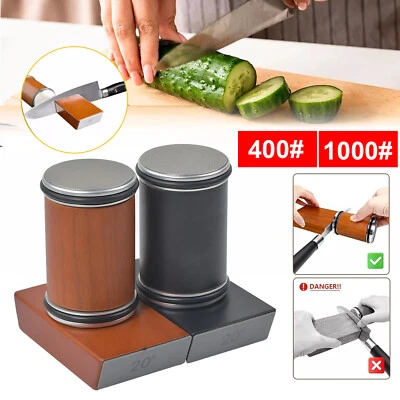 Profi Rolling Sharpening Messerschärfer-Set 15° & 20° Schleifwinkel für Schärfen - Bild 1 von 4