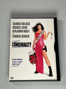 Miss Congeniality Sandra Bullock FBI Beauty Pageant 2000 Warner Bros DVD Video - Picture 1 of 6