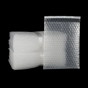 Bubble Out Bags Protective Wrap Pouches 4x5.5 4x7.5 6x8.5 8x11.5 9x12 12x15.5 - Picture 1 of 18