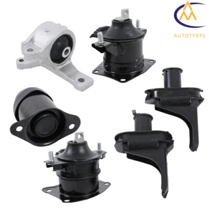 Soportes de motor y transmisión automáticos de 6 piezas para 07-08 Acura TL 3,2 L/3,5 L - Imagen 1 de 15