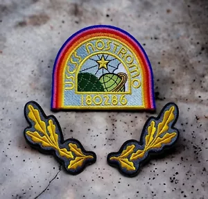 Alien USCSS Nostromo Iron on Patch and 2 x Gold Leaf Iron on Patches - Picture 1 of 9