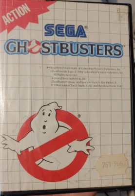 Ghostbusters (Activision 1989) Sega Master System (Modul Box Manual) working CIB - Bild 1 von 4