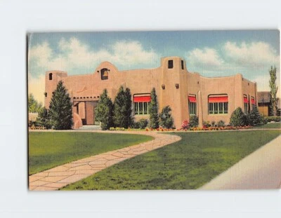 Postcard Public Library Albuquerque NM USA - Image 1 of 2