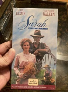 Sarah Plain And Tall VHS Sealed Movie Glenn Close Christoper Walkins Hallmark - Picture 1 of 2