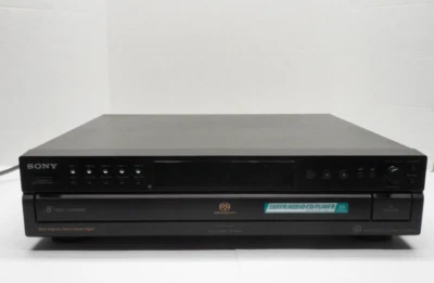 Sony SCD-CE595 Super Audio Reproductor de CD/SACD Cambiador de 5 discos SACD no funciona Foto 1 de 4