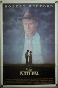 THE NATURAL FF ORIG 1SH MOVIE POSTER ROBERT REDFORD KIM BASINGER (1984) - Picture 1 of 2