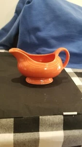Homer Laughlin Fiesta Sauciere Sauciere Persimone Orange Fiestaware USA - Bild 1 von 4