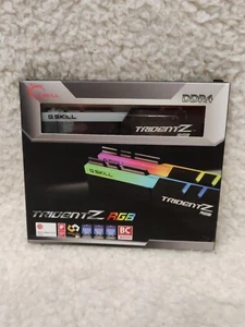 G.SKILL Trident Z 16GB DDR4 SDRAM Memory Module (f4-3000c16d-16gtzr) New/ Sealed - Picture 1 of 1