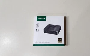 UGREEN HDMI 2.1 Switch, 4K@120Hz 8K@60Hz HDMI Switch 2 IN 1 OUT, Bi-Directional - Picture 1 of 2
