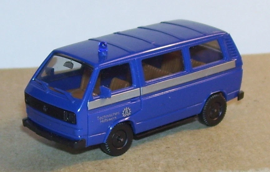 Micro Herpa Ho 1/87 VW Mini Autobus Servizi Carità - Immagine 1 di 1