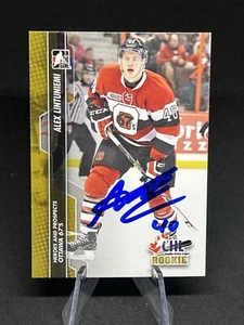 2013-14 ITG H&P Alex Lintuniemi #102 Card Ottawa 67's Auto AU - Picture 1 of 2