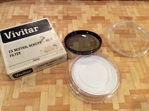 56mm Vivitar 2x Neutral Density ND3 Optical Filter - Picture 1 of 3