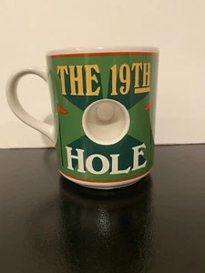 The 19th Hole Golf Coffe Mug By Papel - Picture 1 of 6