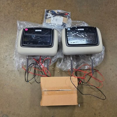 GM 84690230 2019-2020 GMC ACADIA REPOSACABEZAS MONTAJE PANTALLA VIDEO CON DVD Foto 1 de 4