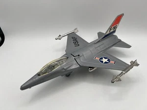 Vintage Processed Plastic Co USAF General Dynamics F-16 Falcon Fighter Jet Plane - Picture 1 of 11
