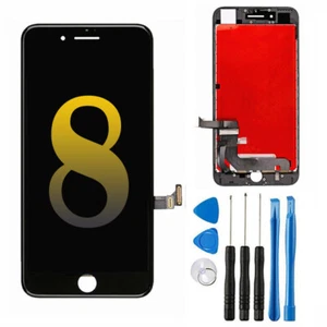 For iPhone 8 Screen Replacement LCD Touch Replacement Digitizer Black +T ools - Picture 1 of 1
