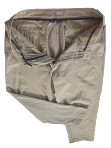 Pantalones chinos para hombre J CREW talla 34x30 ajuste regular entrepierna de algodón 29 pulgadas marrón caqui - Imagen 1 de 11