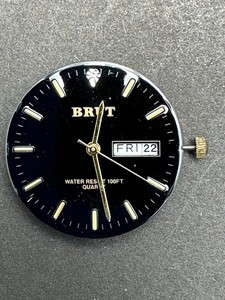 BRUT Quartz Movement Hands Dial  UNTESTED FOR PARTS ONLY  22-95