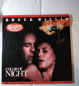 Farbe der Nacht Bruce Willis Laser Disk Film Briefkasten exklusiver Director's Cut - Bild 1 von 2