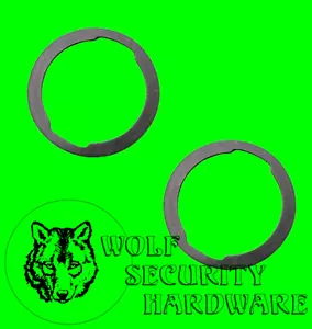 Lot of 2 GM Chevy Black Rubber Door Lock Gasket Seal 47522 - Picture 1 of 1