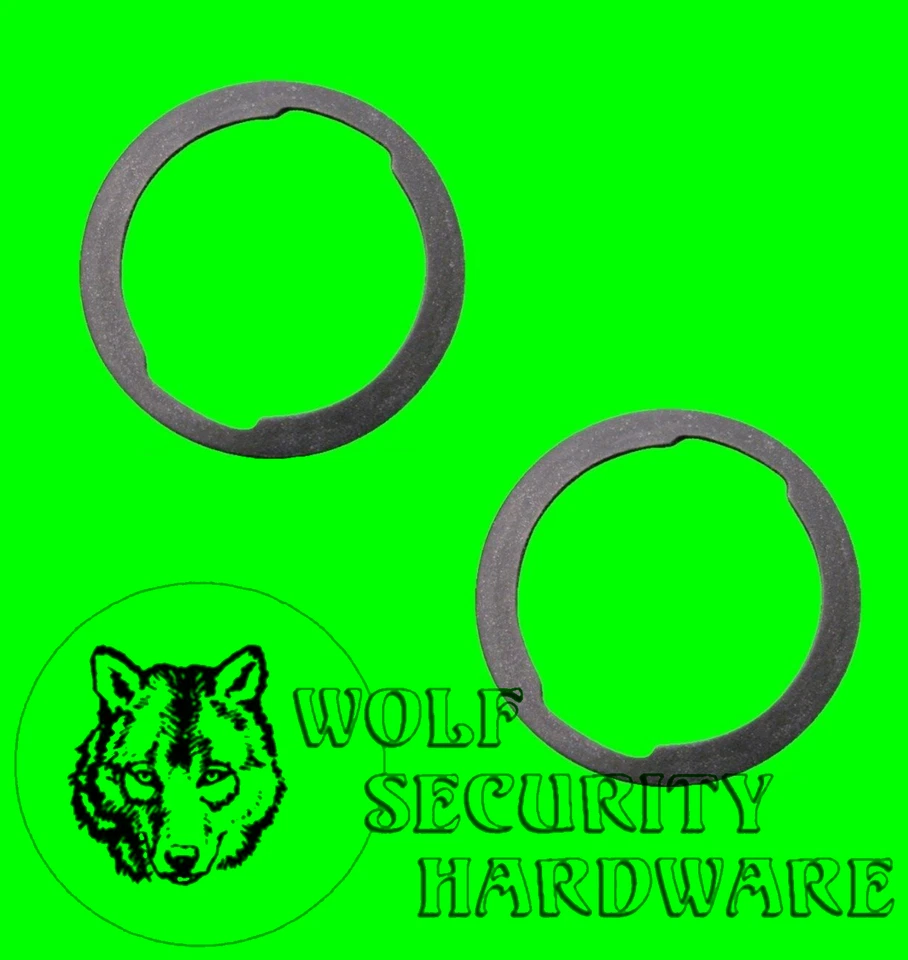 Lot of 2 GM Chevy Black Rubber Door Lock Gasket Seal 47522 - Image 1 of 1
