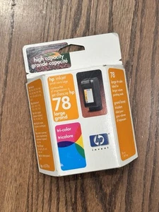 New Genuine HP 78 LARGE Tri-Color Ink Cartridge HP c6578a Sealed - Exp. 10/2004 - Picture 1 of 4