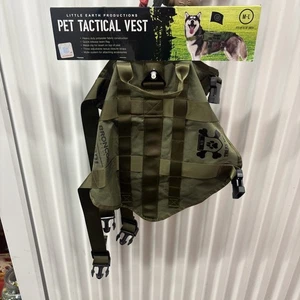 Denver Broncos Dog Army Tactical Vest /Coat Medium/Large NO FLAG New With Tag - Picture 1 of 10
