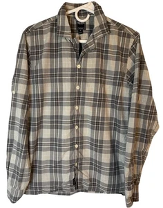 Camisa de Vestir TODD SNYDER Abotonada Para Hombre Pequeña Nueva York A Cuadros Calidad A Medida - Imagen 1 de 13