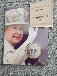 2006 Canada 25-cent Coin - 80th Birthday of the Queen Imperial State Crown - Picture 1 of 10