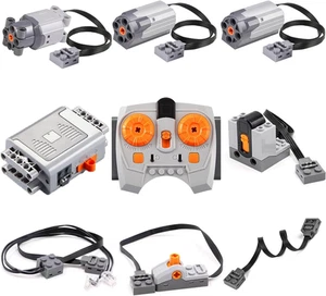 9-In-1 Lego Compatible Motor Kit: Power Technic Remote Control Set with Battery  - Picture 1 of 12