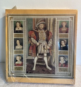 Henry VIII & His Six Wives Rare Jigsaw Puzzles Webb Ivory New Other - Read - Bild 1 von 13