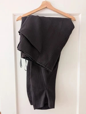 Pantalones Devoa Talla 5 (XL) Panel Ergonómico Lino Algodón Japón Raro Foto 1 de 4