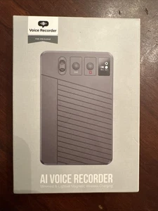 AI Voice Recorder Slim Digital Recorder with Wireless Charging – For iOS/Android - Picture 1 of 8
