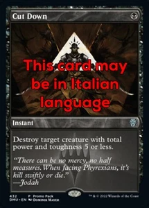 MTG CUT DOWN 432 EXC - FALCIDIARE - DMU X IT - MAGIC - Picture 1 of 1