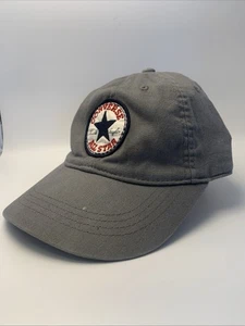 Sombrero juvenil Converse Chuck Taylor All Star Patch Edition gris béisbol espalda a presión - Imagen 1 de 5