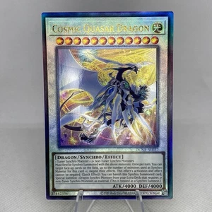 Yugioh Kosmischer Quasardrache DUNE-AE037 Ultimate Rare Near Mint - Bild 1 von 14